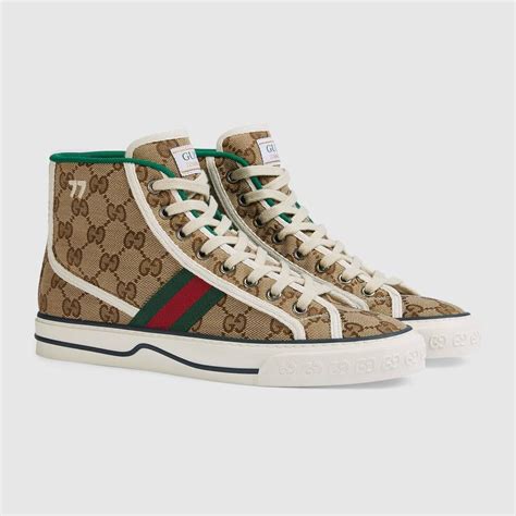 gucci high toos|Gucci high tops women's.